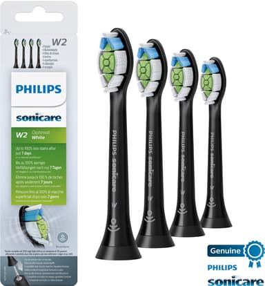 Philips Sonicare Optimal White vaihtoharjat (musta)