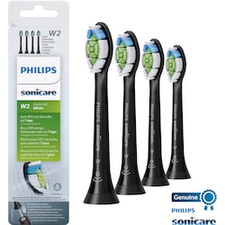 Philips Sonicare Optimal White vaihtoharjat (musta)