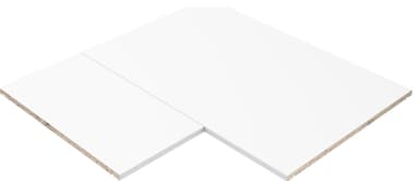 Epoq Standard hylly 90x90 2 kpl (valkoinen melamiini)