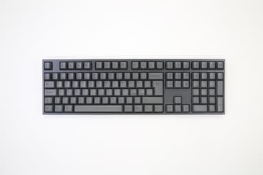 Varmilo VEA109 Charcoal V2 Full-Size/White LED/USB-C/PBT/MX Silent Red