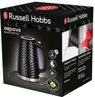 Russell Hobbs Groove vedenkeitin 26380-70 (musta)