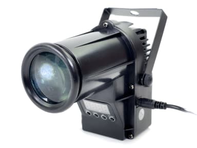Ibiza pinspot 10 wattia, RGBW + DMX