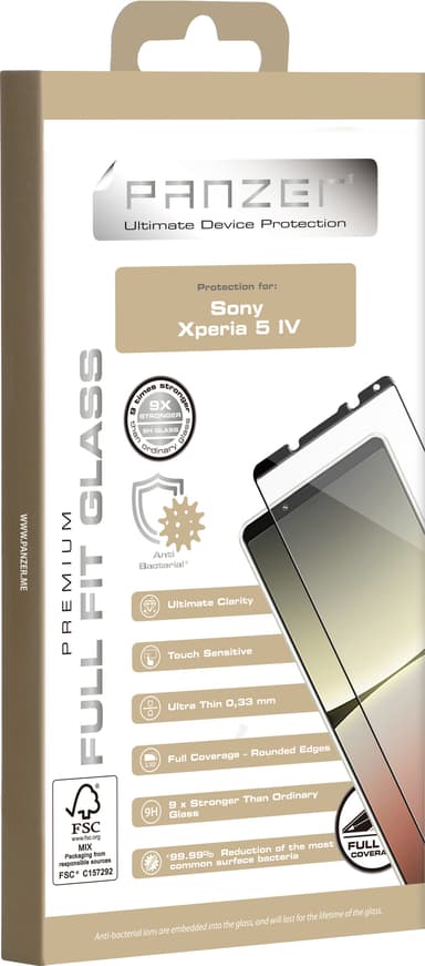 Panzer Full-Fit Sony Xperia 5 IV näytönsuoja