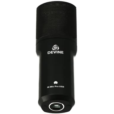 Devine M-Mic PRO Mikrofoni (USB), musta