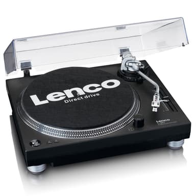 Lenco L401 Levysoitin, musta