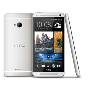 HTC One älypuhelin (hopea)