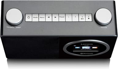 Lenco DIR-70 Internet Radio Bluetoothilla, musta