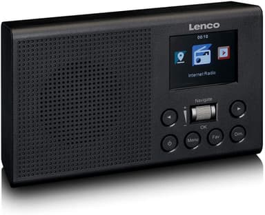 Lenco DIR-60 Internet Radio, Musta