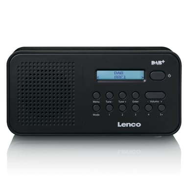 Lenco PDR-015 DAB Radio, Musta