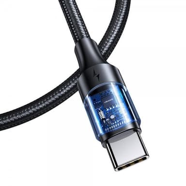 USAMS Kaapeli U71 Nylon USB-C/USB-C 3 m