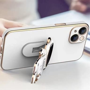Kickstand matkapuhelimen kansi Astronaut Valkoinen iPhone 13 Pro Max