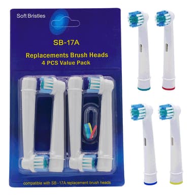 Vaihtohammasharjan päät 24 kpl SB-17A Braun Oral B D4510/D12013/D12013W
