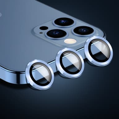 Kameran suojaus 3 kpl Valkoinen iPhone 12 Pro Max