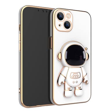Kickstand matkapuhelimen kansi Astronaut Valkoinen iPhone 14