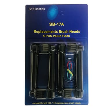 Vaihtohammasharjan päät 16 kpl SB17A Oral B Braun D4510/D12013/D12013W