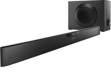 Philips 2.1 soundbar kotiteatteri HTL6140B (musta)