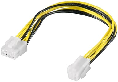 Goobay ATX12 P4 PC virtakaapeli/sovitin  4-nastaisesta 8-napaiseen