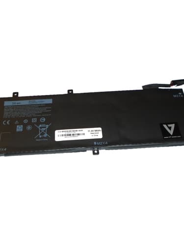 V7 D-62MJV-V7E, Akku, DELL, PRECISION 5510, 5520, 5540  DELL XPS 15: 9550, 9560, 9570