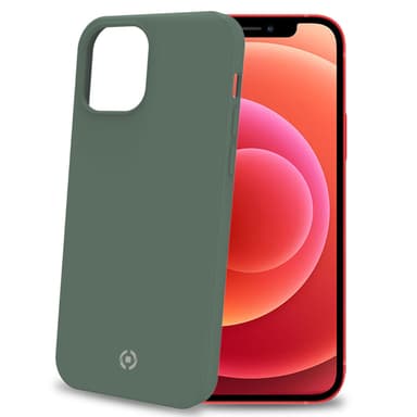 Celly Cromo Pehmeä kumikotelo iPhone 12/12 Pro Green