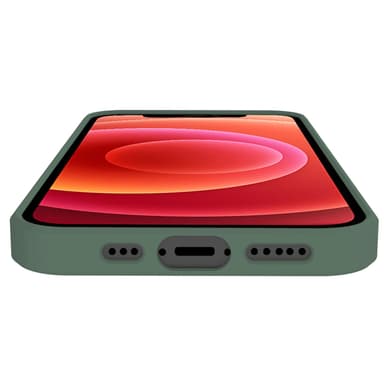 Celly Cromo Pehmeä kumikotelo iPhone 12/12 Pro Green
