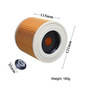 Sacchetti Di Ricambio Per Aspirapolvere Kärcher WD2 MV2 Wd2250 A2004 A2054 Confezione Da 10 97312936