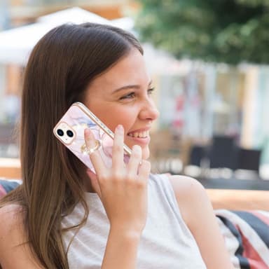 SKALO iPhone 14 Marmori TPU suojakuori rengas - #2