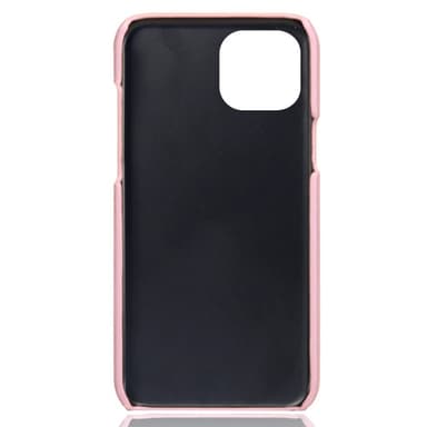 SKALO iPhone 14 Plus PU-nahkainen Korttikotelo - Ruusukulta
