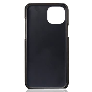 SKALO iPhone 14 Plus PU-nahkainen Korttikotelo - Musta