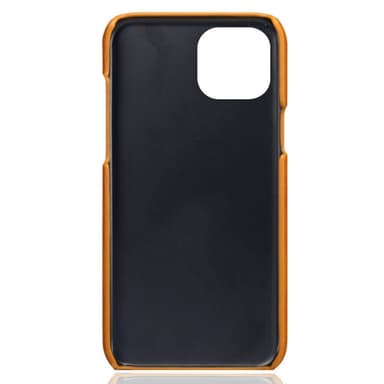SKALO iPhone 14 Plus PU-nahkainen Korttikotelo - Vaaleanruskea