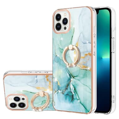 SKALO iPhone 14 Pro Marmori TPU suojakuori rengas - #4