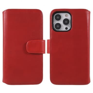 Nordic Covers iPhone 14 Pro Max Kotelo Essential Leather Poppy Red