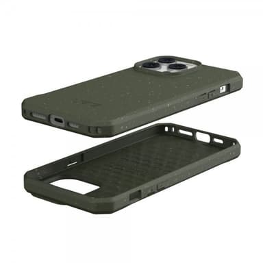 Urban Armor Gear (UAG) iPhone 14 Pro Max Kuori Outback Biodegradable Cover Olive