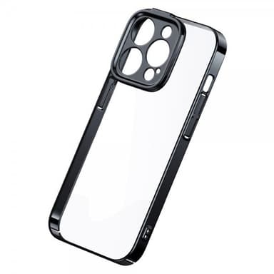 Baseus iPhone 14 Pro Max Kuori Glitter Series Musta