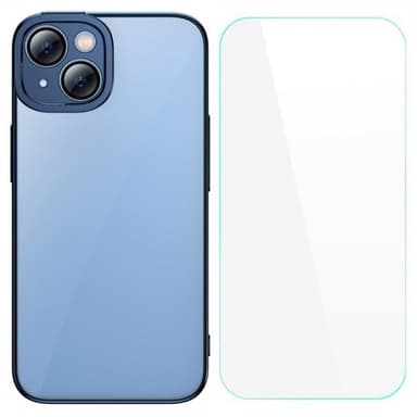 Baseus iPhone 14 Plus Kuori Glitter Series Sininen