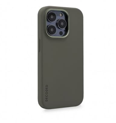 Decoded iPhone 14 Pro Max Kuori Silicone Backcover Olive