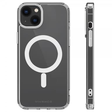 Vivanco iPhone 14 Kuori Mag Steady Läpinäkyvä Kirkas
