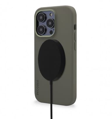 Decoded iPhone 14 Pro Max Kuori Silicone Backcover Olive