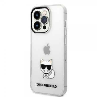Karl Lagerfeld iPhone 14 Pro Max Kuori Printed Choupette Läpinäkyvä
