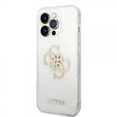 Guess iPhone 14 Pro Kuori Full Glitter Läpinäkyvä