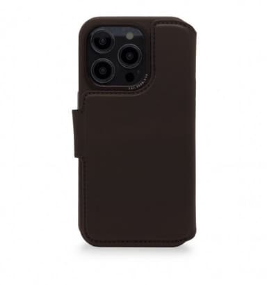 Decoded iPhone 14 Pro Max Kotelo Leather Detachable Wallet Ruskea