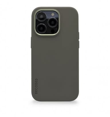 Decoded iPhone 14 Pro Max Kuori Silicone Backcover Olive