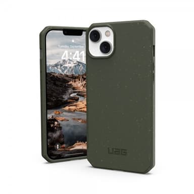 Urban Armor Gear (UAG) iPhone 14 Plus Kuori Outback Biodegradable Cover Olive