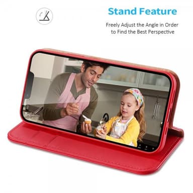 DUX DUCIS iPhone 14 Plus Kotelo Hivo Series Punainen