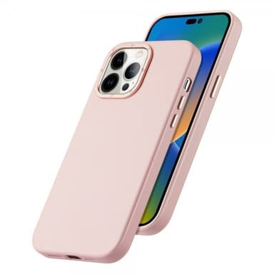 DUX DUCIS iPhone 14 Pro Max Kuori Grit Series MagSafe Vaaleanpunainen