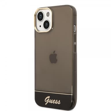 Guess iPhone 14 Kuori Translucent Musta
