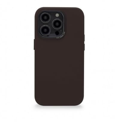 Decoded iPhone 14 Pro Kuori Leather Backcover Ruskea