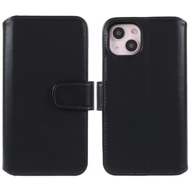 Nordic Covers iPhone 14 Plus Kotelo Essential Leather Raven Black