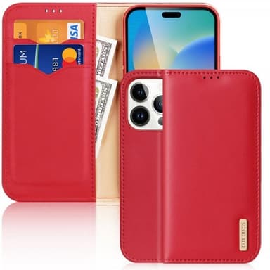 DUX DUCIS iPhone 14 Pro Kotelo Hivo Series Punainen