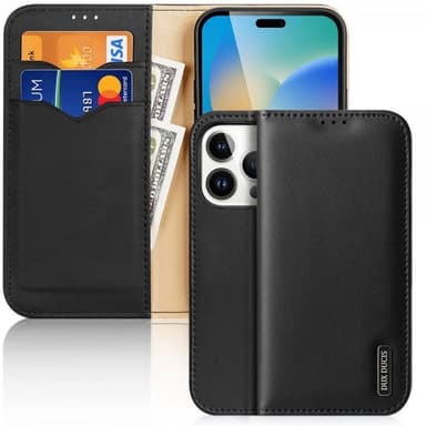 DUX DUCIS iPhone 14 Pro Max Kotelo Hivo Series Musta