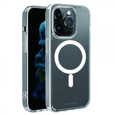 Vivanco iPhone 14 Pro Max Kuori Mag Steady Läpinäkyvä Kirkas